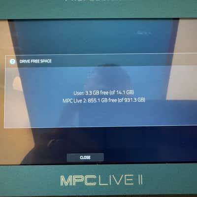 Akai MPC Live II with 1tb SSD and removeable skin image 3