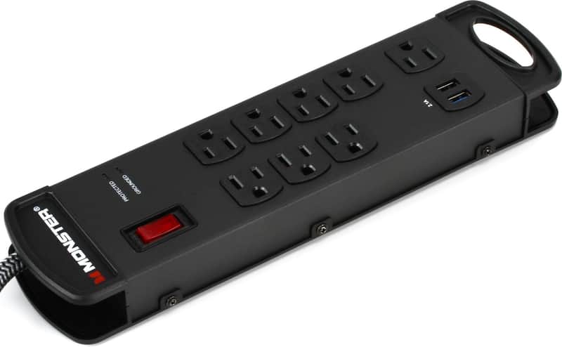 Monster 8001 Pro MI 8-outlet Power Strip and Surge Protector image 1