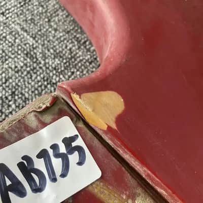 Red Left Handed Precision Bass Body DIY Project image 5
