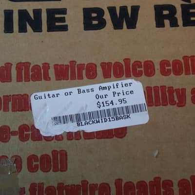 Peavey Black Widow 15" Replacement Basket Black image 12