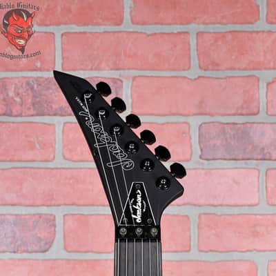 Jackson USA Custom Shop KV2 King V MAH Reverse Headstock 2021 Matte Black w/OHSC image 9