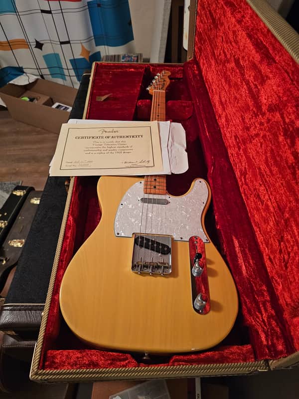 Fender 52 reissue Telecaster 1999 - Butterscotch Blonde image 1