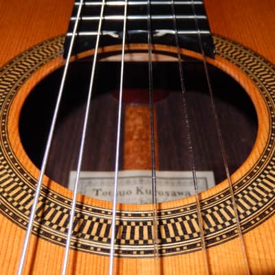 BARGAIN - TETSUO KUROSAWA "ESPECIAL" 2007 - YAMAHA GC82C CLASS CLASSICAL CONCERT GUITAR - CEDAR/HONDURAN ROSEWOOD image 5
