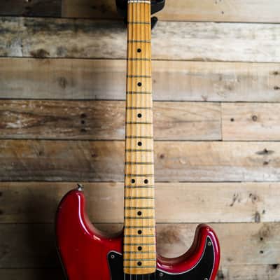 1979 Fender Stratocaster Hardtail In Transparent Red image 3