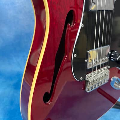 2012 Fender Japan ST-HO 2H Hollow Body Cherry Stratocaster, MIJ image 15