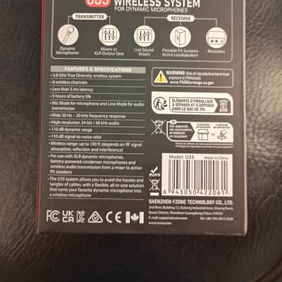 Xvive U35 Plug-on Microphone Wireless System image 2