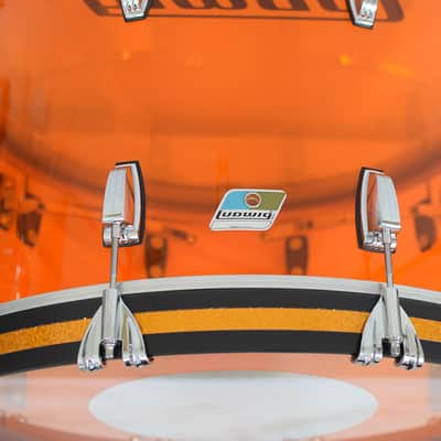 Ludwig Vistalite Bass Drum 24"x14" L8264LX47 image 3