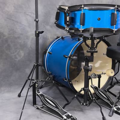 Sound Percussion Labs Junior Kicker 5-Piece Drum Set - Metallic Blue image 5