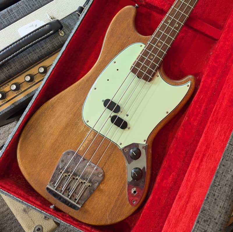 Fender Mustang Bass 1966/7 - Brown Refinish image 1