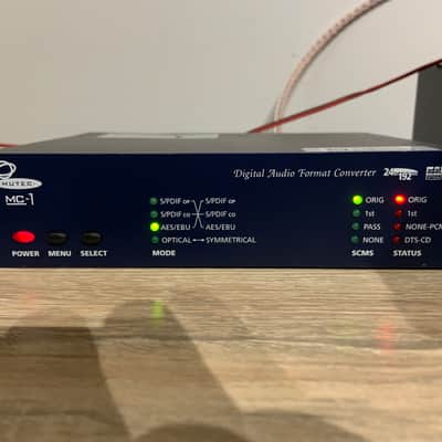 Mutec MC 1 Master Clock 2004 - Dark Blue Finish Early Production image 2