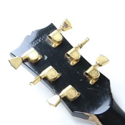1979 Vintage Gibson Les Paul Custom 3-Pickup "Black Beauty" All Original Ebony 1970's OHSC Manual image 20