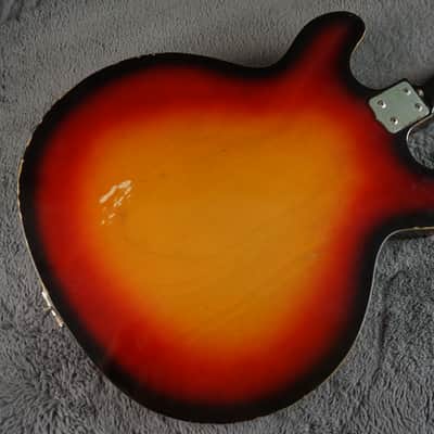 Firstman Semi Hollow Body 1960s rare - Sunburst Japan image 18