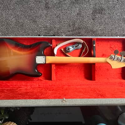 Fender Mustang Bass left handed 1975 mega rare image 11