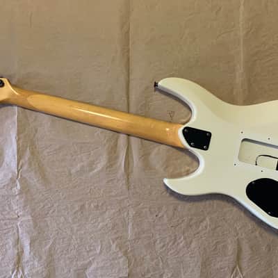 Yamaha RGZ211M White 90s Made in Taiwan //modded with tele type bridge//. image 7
