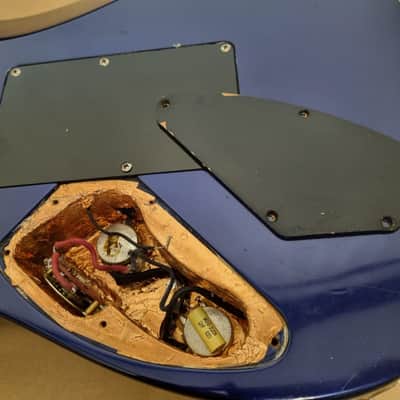 Ibanez RG Japan Electric Guitar Body Loaded Floyd Rose, Pots Purple Gold MIJ image 10
