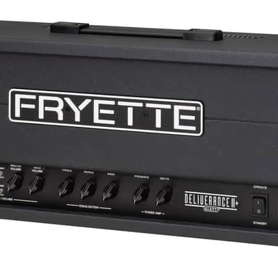 Fryette Deliverance Sixty D60 Series II+ 60W Tube Guitar Amp Head Black image 6