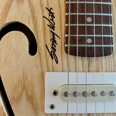 Sonny West (Buddy Holly) Hand-Made CBG Guitar (C.C. Slaughter Ranch "S") image 4