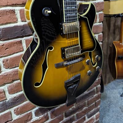Ibanez LGB30-VYS George Benson Signature - Vintage Yellow Burst image 3