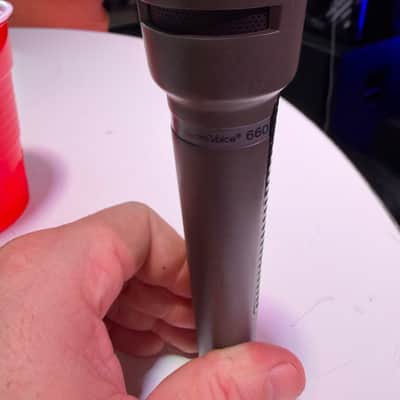 Electro-Voice USA Vintage 660 Supercardioid polar pattern image 2