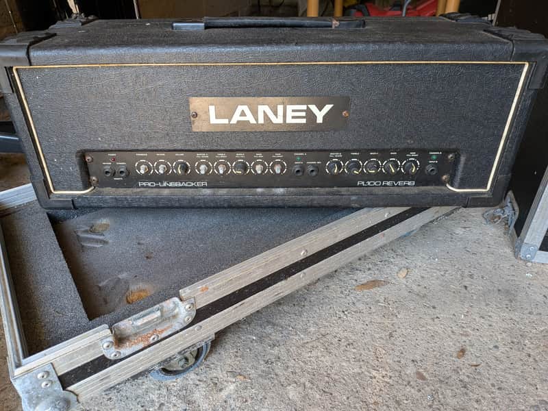 Vintage 80's Laney Pro-Linebacker PL100 Reverb image 1