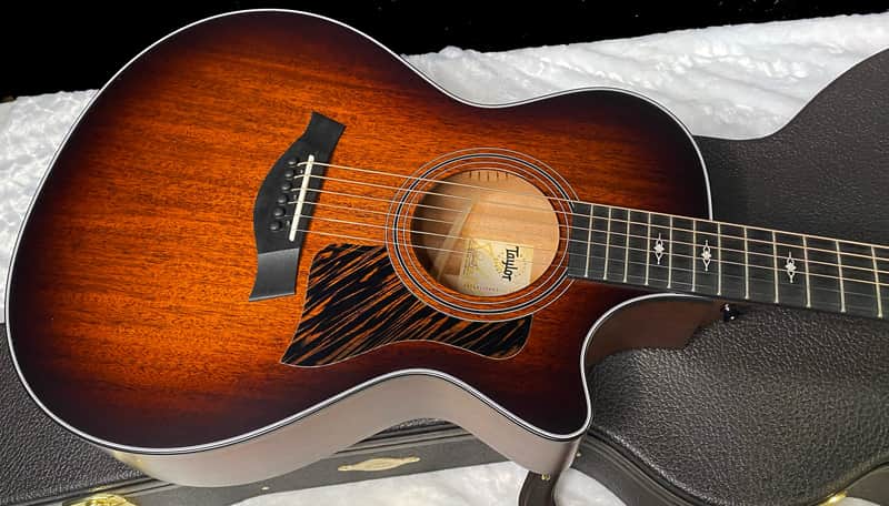 NEW! Taylor 322ce V-Class Grand Concert Acoustic-Electric Guitar - Tobacco - Authorized Dealer - 4.35lbs SN 1210145037 image 1