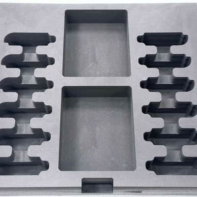 Custom Foam Insert for Rack Drawer fits 12 Sennheiser Evolution IEM G2 G3 G4 Wireless In-Ear Bodypacks image 2