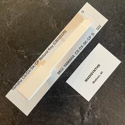 ORIGINAL Yamaha Replacement D Key (CB032220) for CS70M, CS5, CS15, CS15D, CS20, CS20M, CS40M, DX9, DX21, DX27, DX27S, SK20, SK30, CP10, CP11, CE20, PS10, PS20, YK10, and more