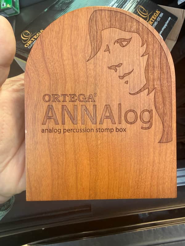Ortega ANNAlog Percussion Stompbox 2010s - Natural