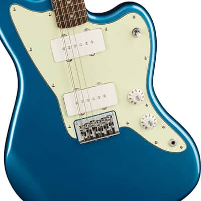 Squier Paranormal Jazzmaster XII Electric Guitar, Laurel Fingerboard, Mint Pickguard, Lake Placid Blue image 4