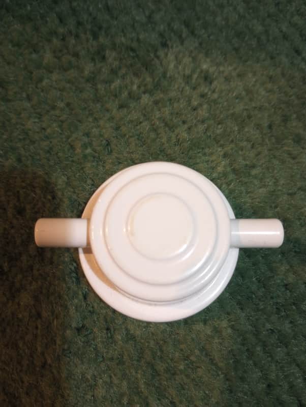 DW DW 7 White powder coat lug casing - White Powder Coat image 1