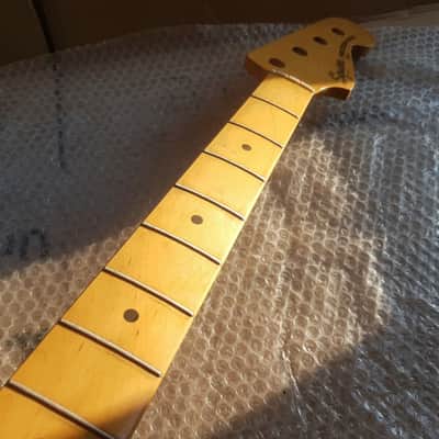1983 SQUIER by FENDER PRECISION BASS MAPLE NECK - JV SERIES - WIDE PROFILE image 5