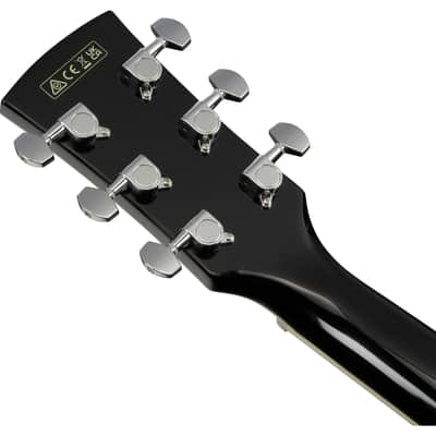 Ibanez AJ70M1E Artwood Acoustic-Electric Jumbo Body Guitar - Black High Gloss image 11