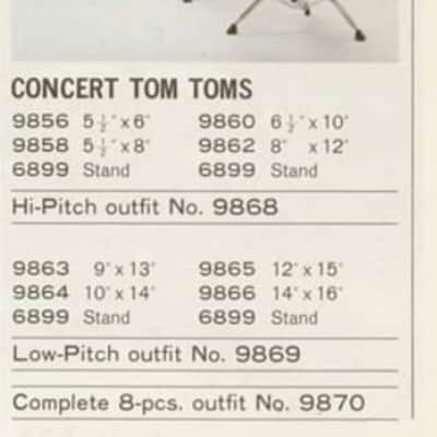 Tama Superstar sunburst vintage concert tom 6x5,5 image 10