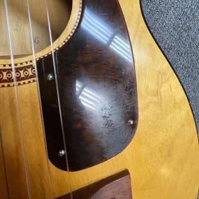 Silvertone S-69-1C  Model No. 319.12079 Made in USA w/Gig bag  - Natural image 3