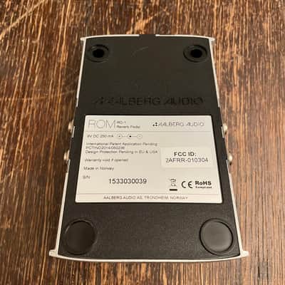 Aalberg Audio Rom Reverb Stereo image 2