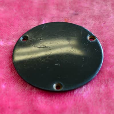 Vintage 1959 Gibson Les Paul Standard Backplates Black with "roll marks" Burst Part - Screws incl! image 4
