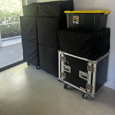 Renkus-Heinz Line Array CFX101LA + CFX15S System 2012–2016 - Black textured image 2