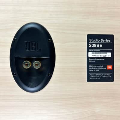 JBL Studio Series S38BE Speakers (Pair) - Natural Blonde image 8