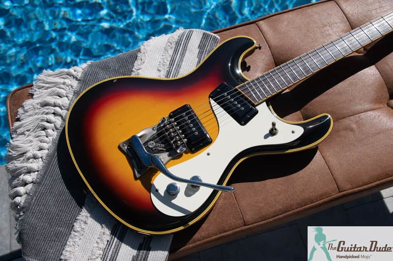 1963 Mosrite "The Ventures" Super Custom Reissue - Made in Japan (Kurokumo) Made in Japan - Pro Set Up w Perfect Frets/Action/Intonation! image 1