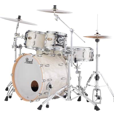 Pearl Session Studio Select Series 4-Piece Shell Pack with 24" Bass Drum - Nicotine White Marine Pearl (STS924XSP/C405) image 1