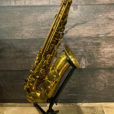 P. Mauriat System 76 Alto Saxophone SYSTEM-76AUL - Unlacquered Raw Brass image 1