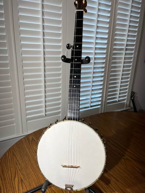 ca 1888 Lyon & Healy 5 String Banjo image 1