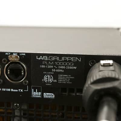 Lab Gruppen PLM 10000Q Powered Loudspeaker Management System CG01023 image 10