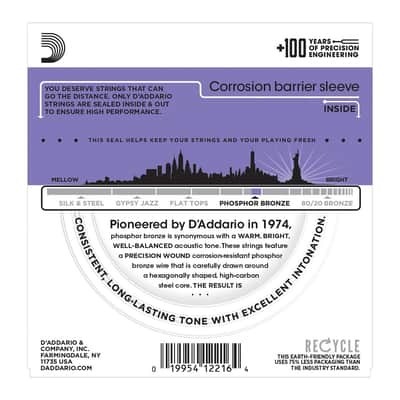 EJ26 tirant 11/52 D'Addario image 4