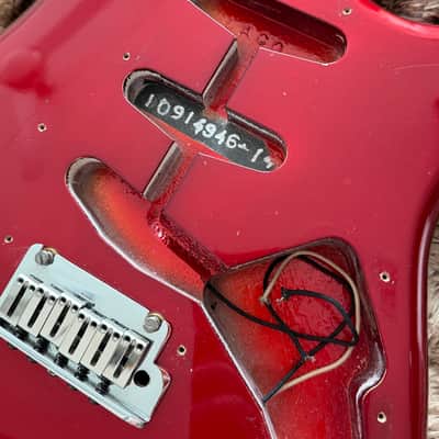 2011 Fender Custom Shop Stratocaster Loaded Body - Candy Apple Red image 3