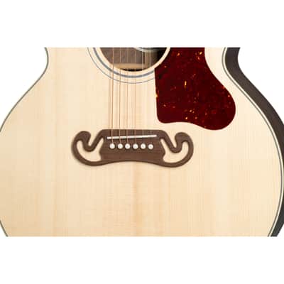 Gibson SJ-200 Studio Walnut Acoustic Electric Guitar - Satin Natural image 7