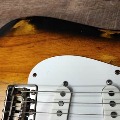 MyDream Partcaster Custom Built - 2-tone Sunburst Hepcat Serie L image 7
