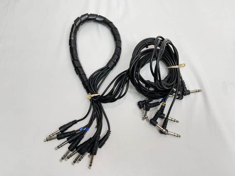 Roland TD-6 V-Drum Stereo Cable Snake Patch Cord V-Drum TD3 TD6V Fits TD 3 6 8 image 1