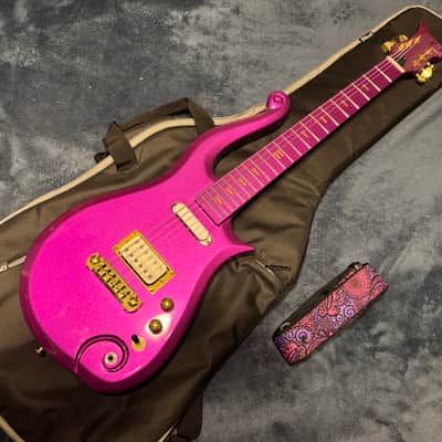 Halloween Special — Prince Cloud Replica Guitar 2020’s - Candy Purple w/ Prince Costume image 1