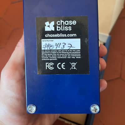 Chase Bliss Audio Thermae Analog Delay and Harmonizer 2018 - 2024 - Blue image 2